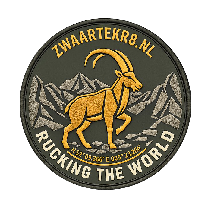 Zwaartekr8 patch met steenbok